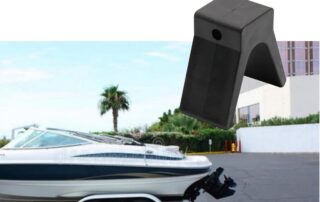 V-shape boat Trailer Bow Stop Polyurethane Rubber Block V-style trailer Roller Rubber Stoppers