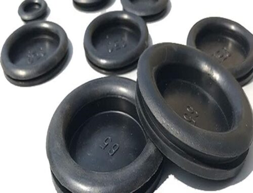 Black Single Sided Blind Rubber Wiring Grommets Electrical Wire Hole Plug 50mm blanking grommet