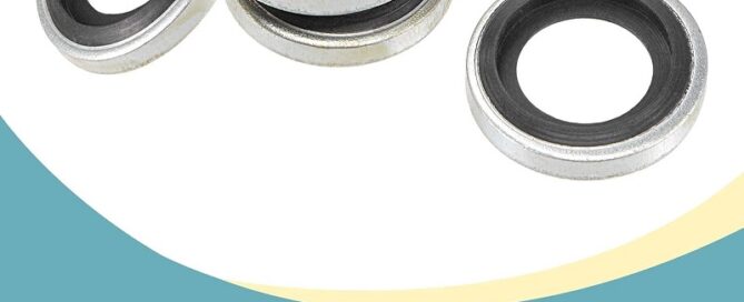 Bonded Sealing Washers M12 Carbon Steel Nitrile Rubber Gasket M12 Rubber Washers