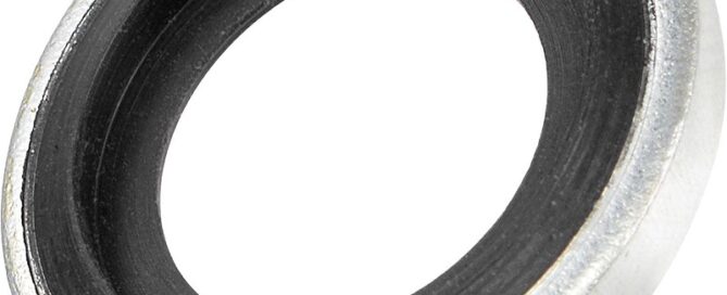 Bonded Sealing Washers M12 Carbon Steel Nitrile Rubber Gasket M12 Rubber Washers