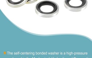 Bonded Sealing Washers M12 Carbon Steel Nitrile Rubber Gasket M12 Rubber Washers