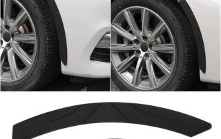 Car Wheel Tire Eyebrow Strips Auto Fender Flare Arch Lip Trim Strips Anti Collision Wheel Arch Rubber