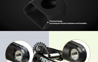 Crank Boot Silicone Protectors Bicycle Crank Rubber Arm Protectors Silicone Universal Crank Boots