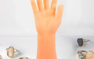 Male Mannequin Arm Rubbers Male Hand Model Watch Display Stand Store Bracelet Holder