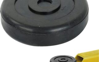 Round Rubber Arm Pads for Lift Set Slip On Over existing Lift Steel Adapter Top