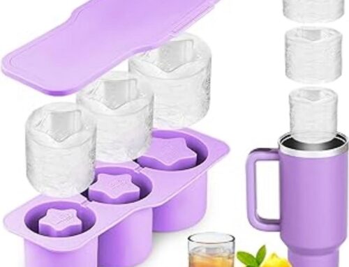 Ice Cube Tray for Stanley Cup Stanley Multi-purpose Silicone Ice Cube Tray Star Mold with Lid