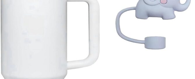 Stanley Multi-purpose Silicone Elephant Straw Cover for Stanley Cup 10mm Silicone Straw Cover Cap