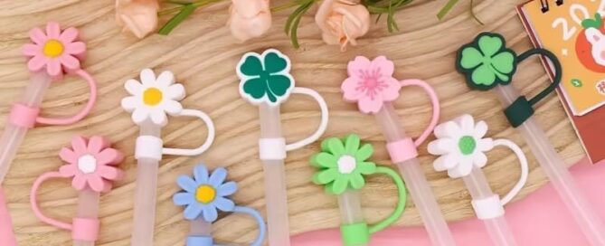 Stanley Multi-purpose Silicone Elephant Straw Cover for Stanley Cup 10mm Silicone Straw Cover Cap