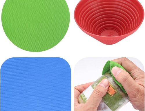 Stanley Multi-purpose Silicone Jar Grip Pads Round Lid Openers Reusable Rubber Jar Opener