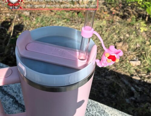 Stanley multi-purpose silicone Straw Toppers Reusable Silicone Straw Cover Cute Romantic Straw Cover Cap