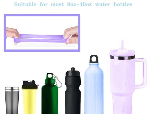 Water Bottle Handle Silicone Water Bottle Sling Stanley Multi-purpose Silicone Water Bottle Carrier Holder