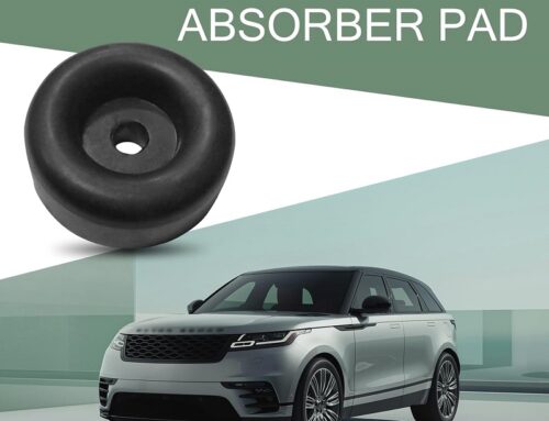 Car Bumper Shock Absorber Pad Trailer Ramp Door Bumper Round Rubber Sound Insulation Buffer Protection Pad