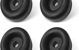 Car Bumper Shock Absorber Pad Trailer Ramp Door Bumper Round Rubber Sound Insulation Buffer Protection Pad