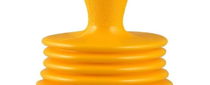 Home Sink Universal Rubber Bellows Clear Drains Fast with Minimal Effort Yellow Mini Plunger