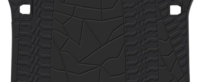 JK Rubber Cargo Liners Custom Trunk Rubber Mats Rear Cargo Silicone Mat