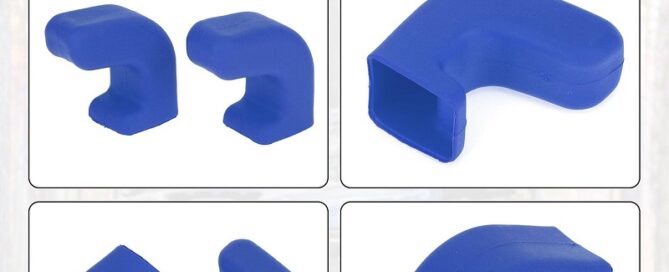 Jk Rubber Car Bumper Tow Hook Covers for Jeep Wrangler Tow Rubber Cover Cap