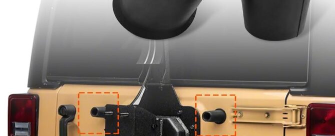 Jk Rubber Tailgate Bump Stop Fit For Jeep Wrangler Bump Stop Rubber Replacement