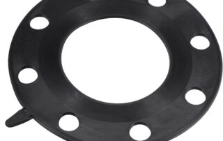 Rubber Flange Gasket Full Face for Pipe 8 Bolt Holes Black Flat Washer Neoprene Rubber Gaskets