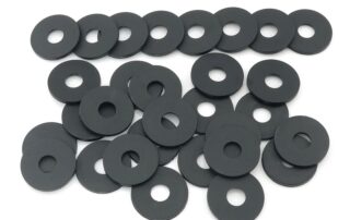 Rubber Flat Washers Heavy Duty Abrasion Resistant Neoprene Industrial Rubber Spacer Neoprene Rubber Gaskets