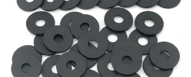 Rubber Flat Washers Heavy Duty Abrasion Resistant Neoprene Industrial Rubber Spacer Neoprene Rubber Gaskets