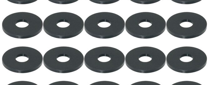 Rubber Flat Washers Heavy Duty Abrasion Resistant Neoprene Industrial Rubber Spacer Neoprene Rubber Gaskets
