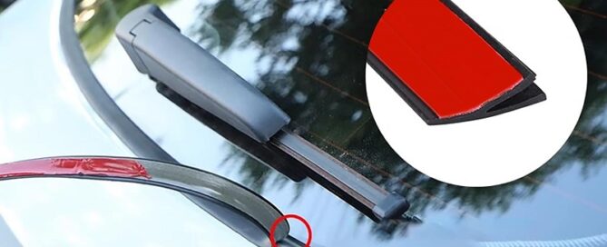 Rubber Seal Strip Universal Car Windscreen Seals Strip Self Adhesive Y Shape Car Weather Stripping
