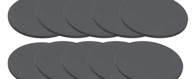 Rubber Solid Discs Washers 70mm OD Rubber Round Gasket Pad Bushings Spacer Washer