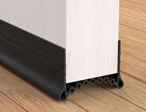 Silicone Door Draft Stopper Wira Door Rubber Seal Blocker Under Door Sweep Weather Stripping