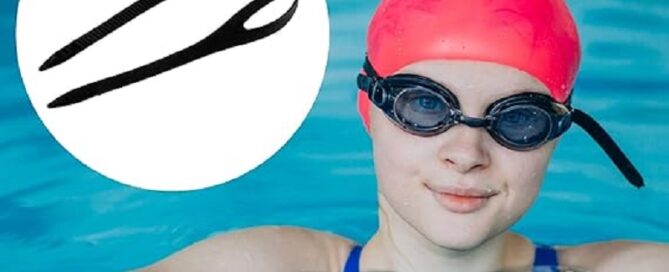 Silicone Swimming Goggles Strap Round Flat Rubber Gasket Swim Eyewear Head Band