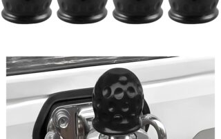 Silicone Trailer Ball Cover Waterproof Towing Hitch Ball Protector Dustproof Tow Ball Sleeve Cap