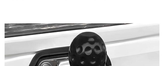 Silicone Trailer Ball Cover Waterproof Towing Hitch Ball Protector Dustproof Tow Ball Sleeve Cap