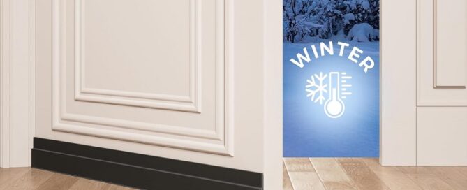 Wira Door Rubber Draft Stopper Weather Stripping Door Seal Garage Window Blocker Noise Dust Insulation Guard