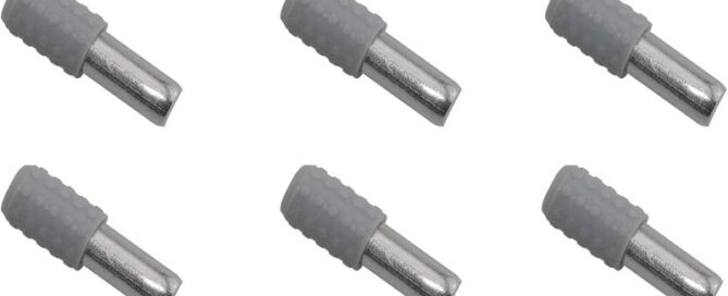 6mm Stainless Steel Shelf Bracket Rubber Plug Rubber Sleeve for Pins Studs Peg