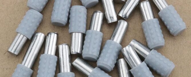 6mm Stainless Steel Shelf Bracket Rubber Plug Rubber Sleeve for Pins Studs Peg