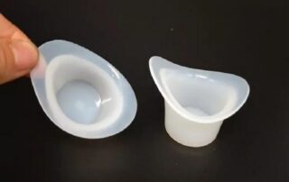 8ml Silicone Eye Wash Cup Portable Eyes Bath Silicone Tool Travel Eye Rinse Cup with Scale for Dry Tired Eyes