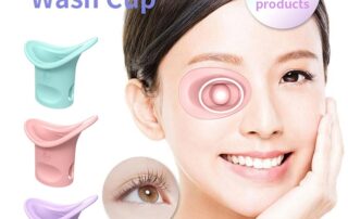 Bath Silicone Tool Silicone Eye Flushing Cup Practical Eye Rinse Reusable Washer Tool For Makeup