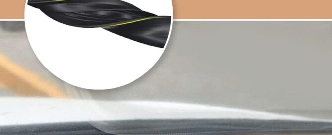 Car Windshield Trim Seal Strip for Dashboard Dust & Soundproofing Bonnet Seal Rubber Strip