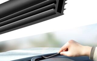 Car Windshield Trim Seal Strip for Dashboard Dust & Soundproofing Bonnet Seal Rubber Strip