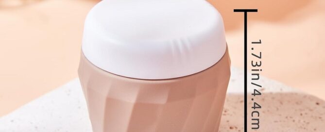 Leak-Proof Silicone Travel Containers for Toiletries 30ml Silicone Cosmetic Cream Jars