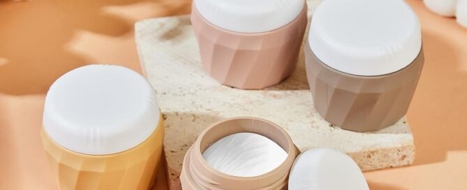 Leak-Proof Silicone Travel Containers for Toiletries 30ml Silicone Cosmetic Cream Jars