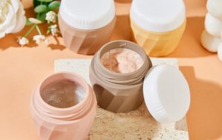 Leak-Proof Silicone Travel Containers for Toiletries 30ml Silicone Cosmetic Cream Jars