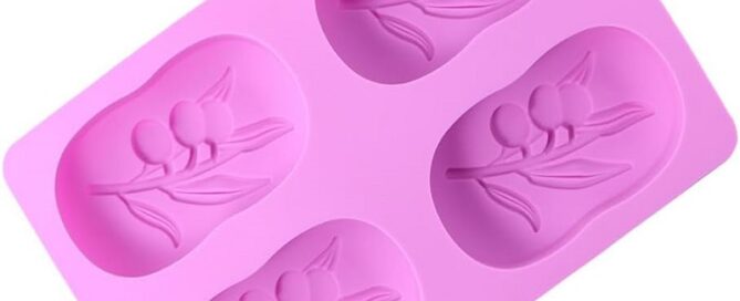 Oval Olive Tree Silicone Soap Mould Soap Making Mould for DIY Homemade Soap Making Tools