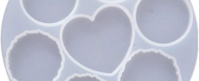 Round Phone Grip Epoxy Resin Mold Silicone Phone Socket Holder Resin Molds