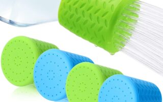 Silicone Dog Shower Head Outdoor Shower Camp Green Water Silicone Sprayer Bottle Attachment Pet Shower