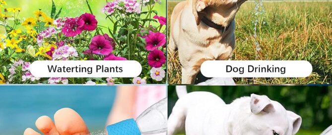 Silicone Dog Shower Head Outdoor Shower Camp Green Water Silicone Sprayer Bottle Attachment Pet Shower