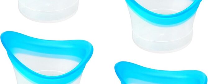 Silicone Eye Cleaning Cup Portable Eye Care Tool Eye Bath Silicone Tool