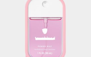 Silicone Hand Sanitizer Mist Case Protective Hand Sanitizer Spray Silicone Case with Keyring