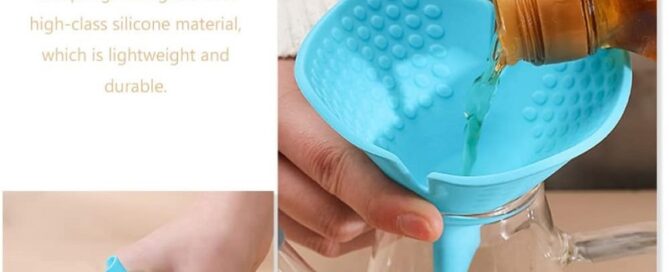 Silicone Insulation clamp Kitchen Cooking Hand Silicone edgers Silicone Funnel hot Pot Lid