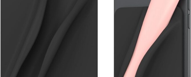 Silicone Lip Holder for Cell Phone Lipstick Lip Glaze Phone Case Back Stick On Holder for iPhone