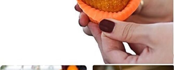 Silicone Muffin Baking Cups Liners Reusable Non-Stick Cake Molds 2-piece Silicone Mold